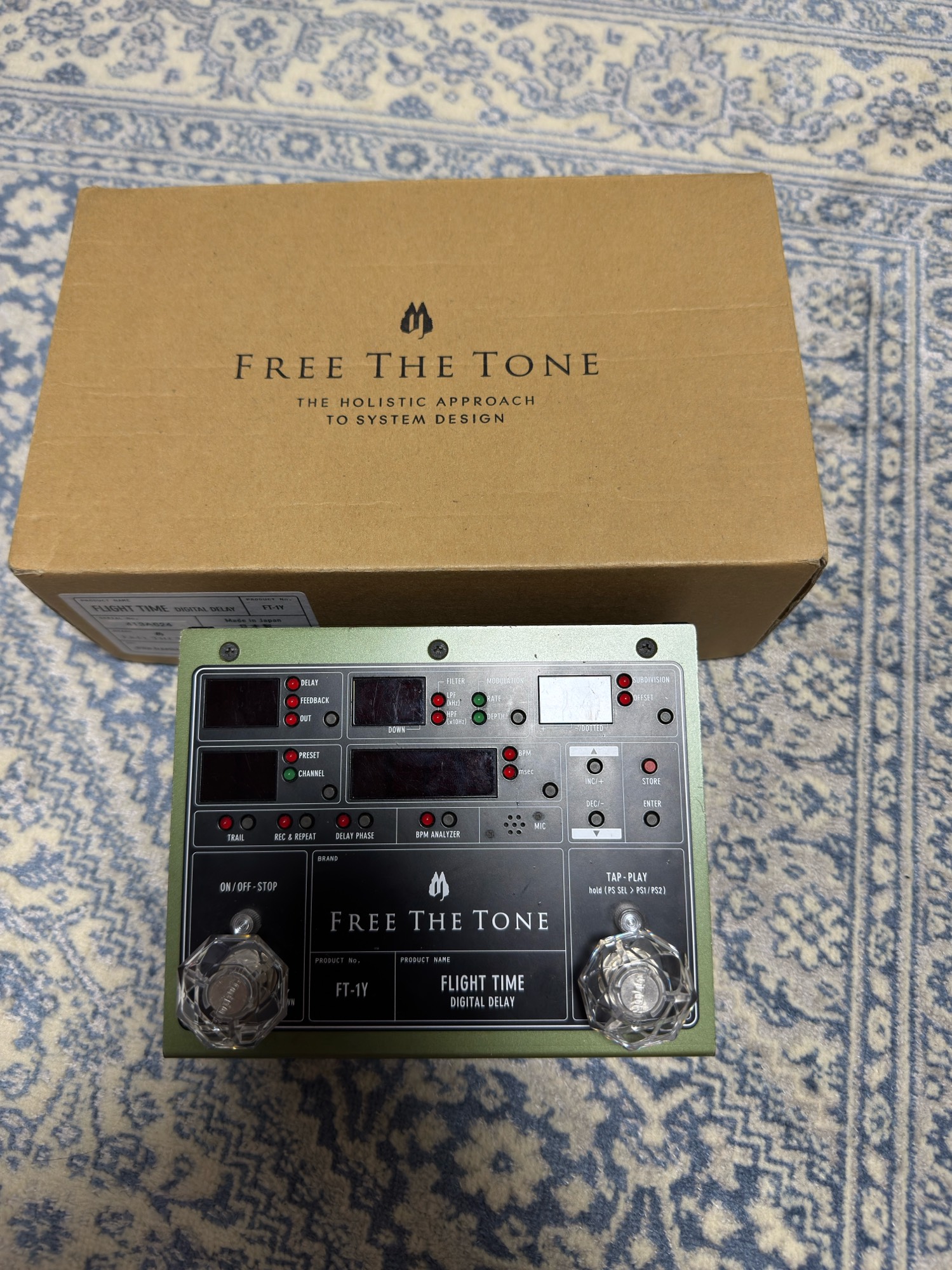 Free The Tone-Flight Time FT-1Y-2