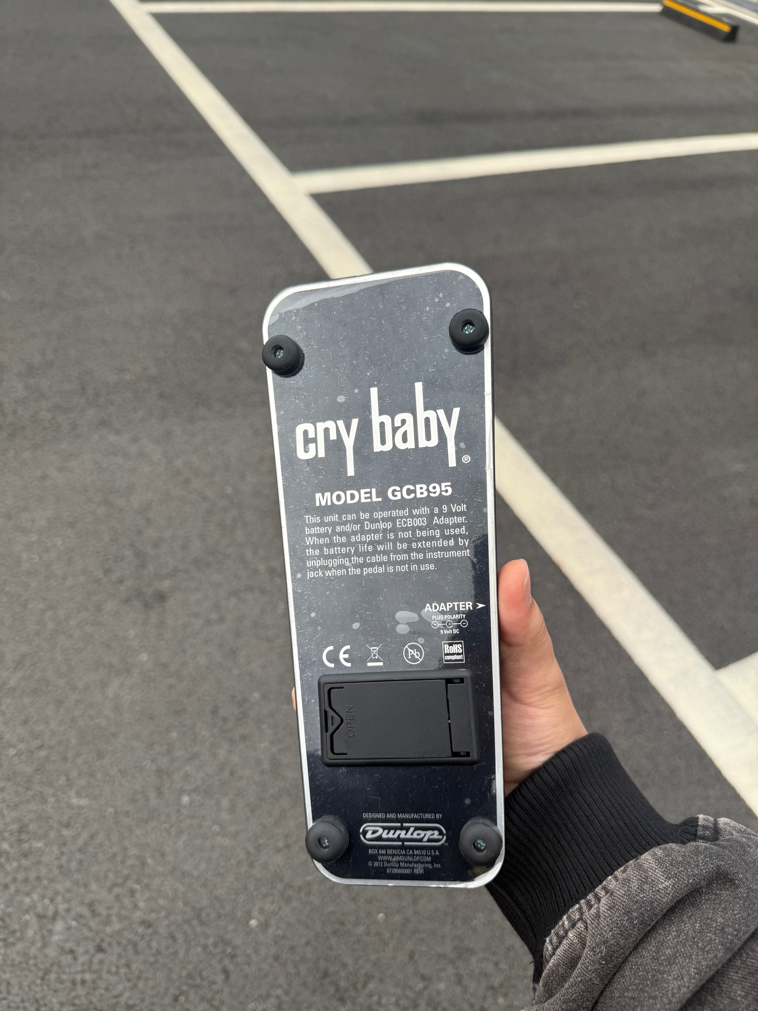 Dunlop-Cry Baby Standard Wah-2